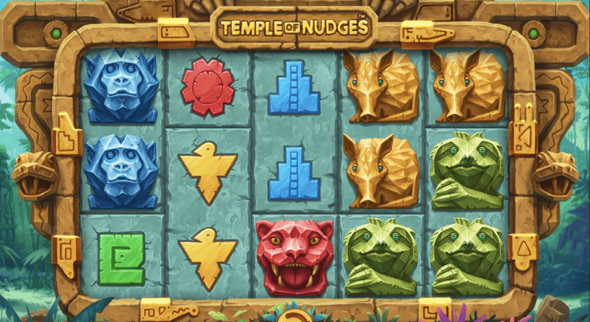 Recenze tropického automatu Temple of Nudges