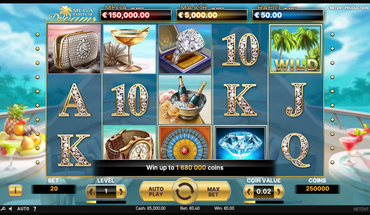 Recenze online automatu Mega Fortune Dreams