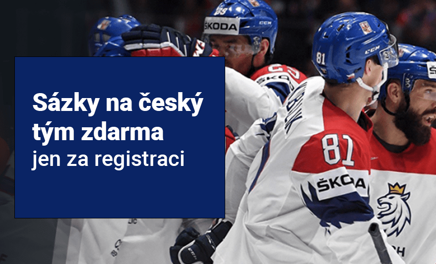 Sázky na Čechy na MS v hokeji zdarma a bez vkladu