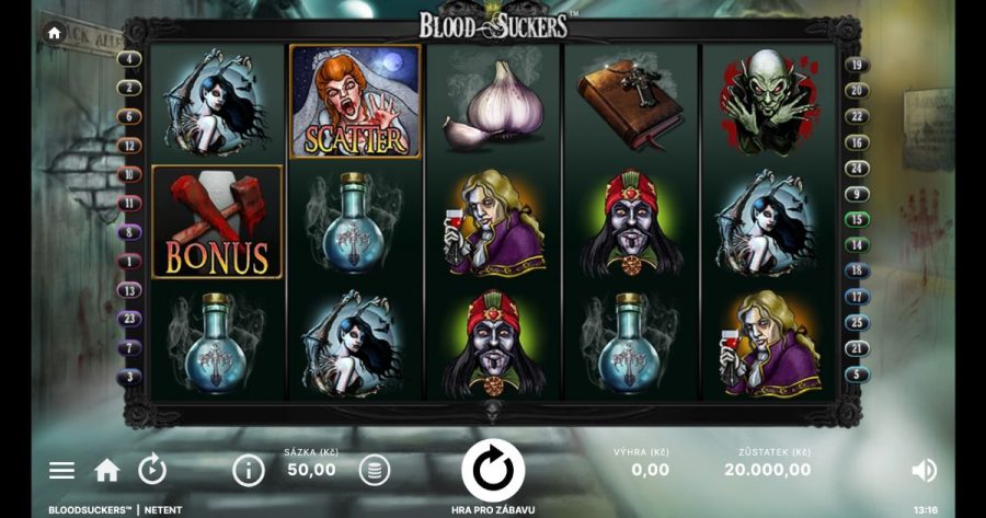 Nejlepší online automaty: Které byste měli zkusit? 6 Blood Suckers