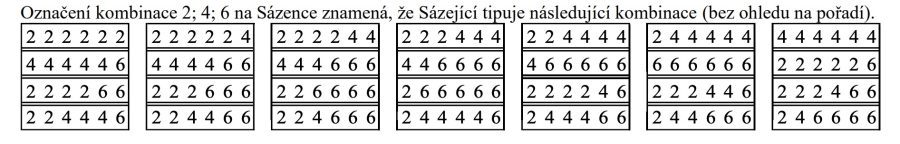 Jak si vsadit Sazka Kameny? 10 kombinace 246 sazka kameny