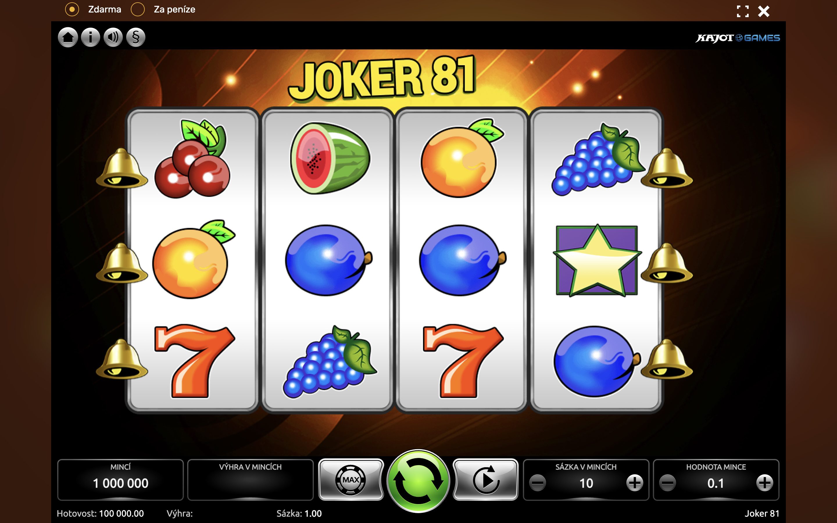 Megahry Kajot Joker 81