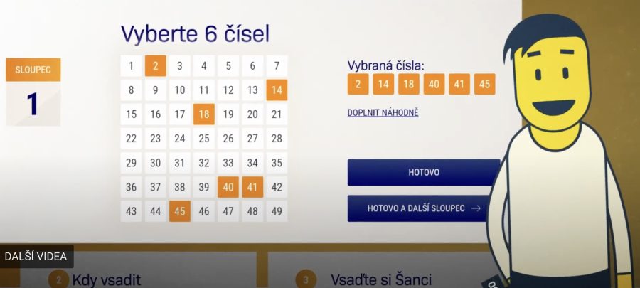 Snář: Čísla do Sportky 2 Snář čísla do sportky