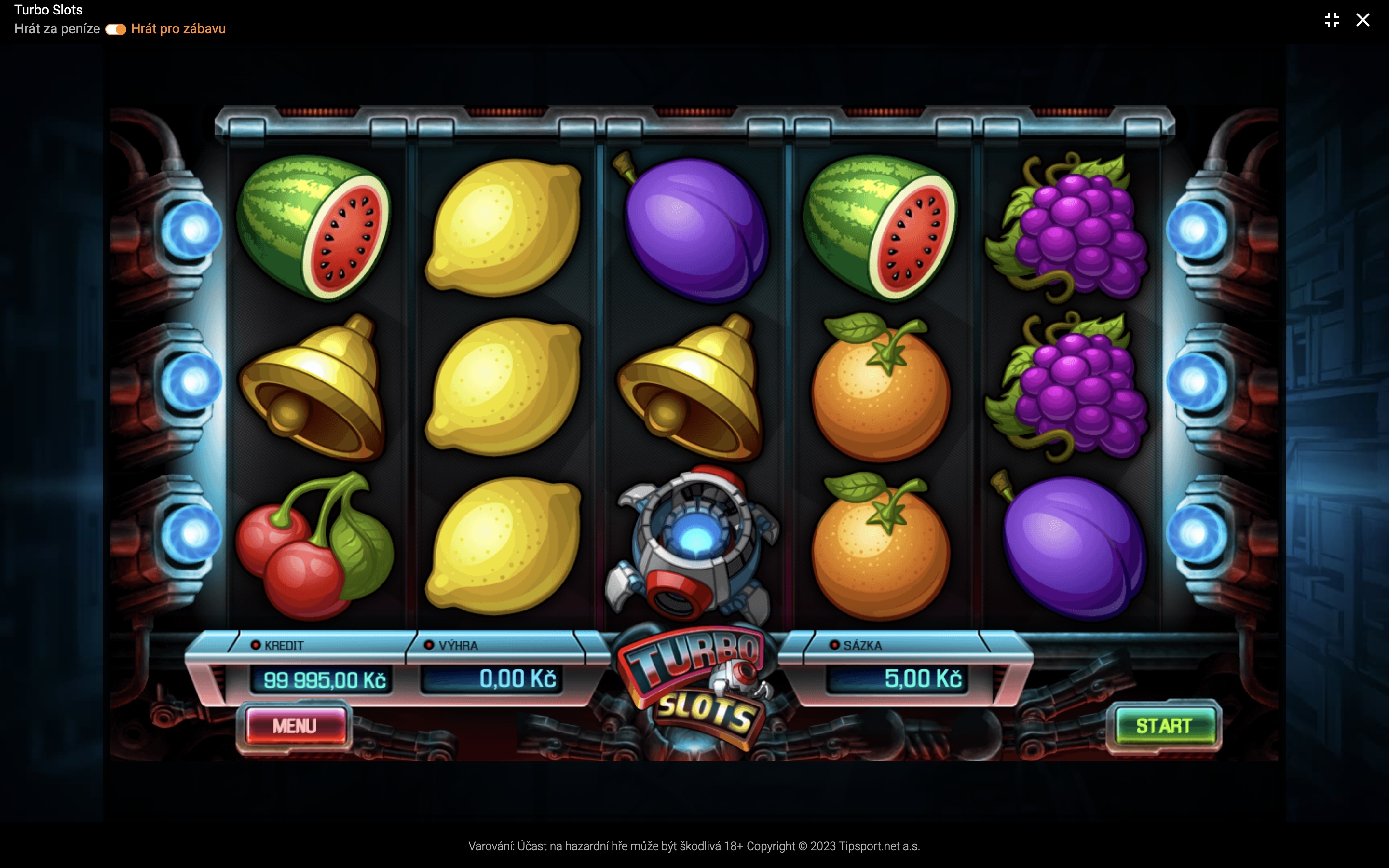 TipSport vegas hry Turbo Slots