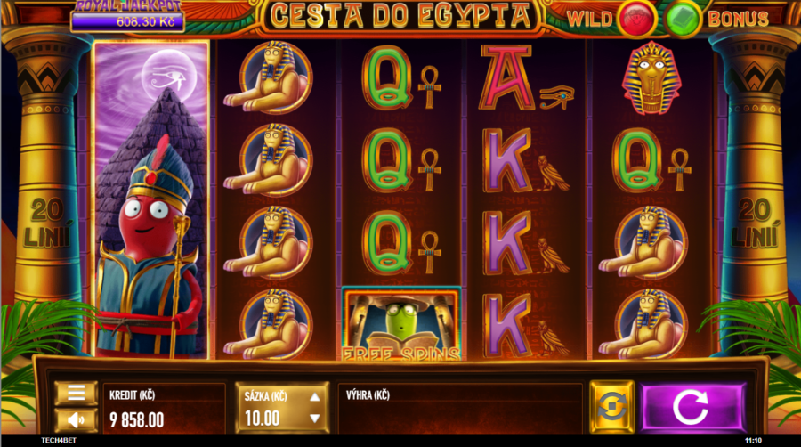 Exkluzivní hry od Sazky - Cesta do Egypta