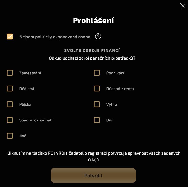 Prohlášení