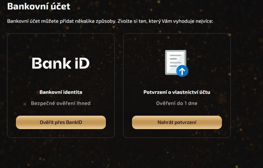 Ověření bankovní identity
