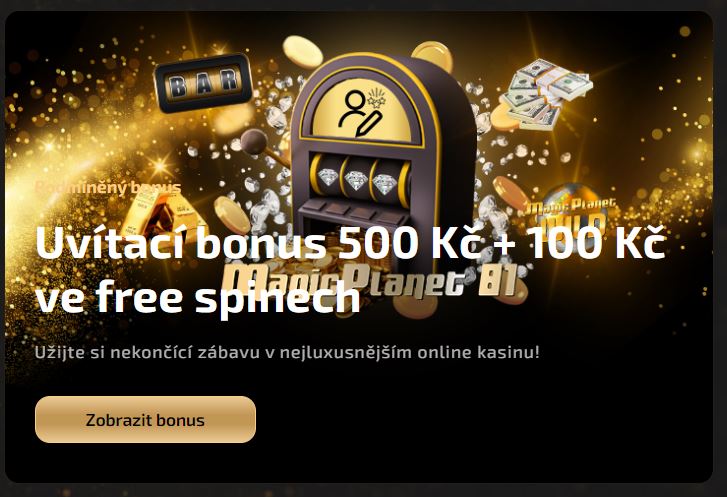 Uvítací Magic Planet