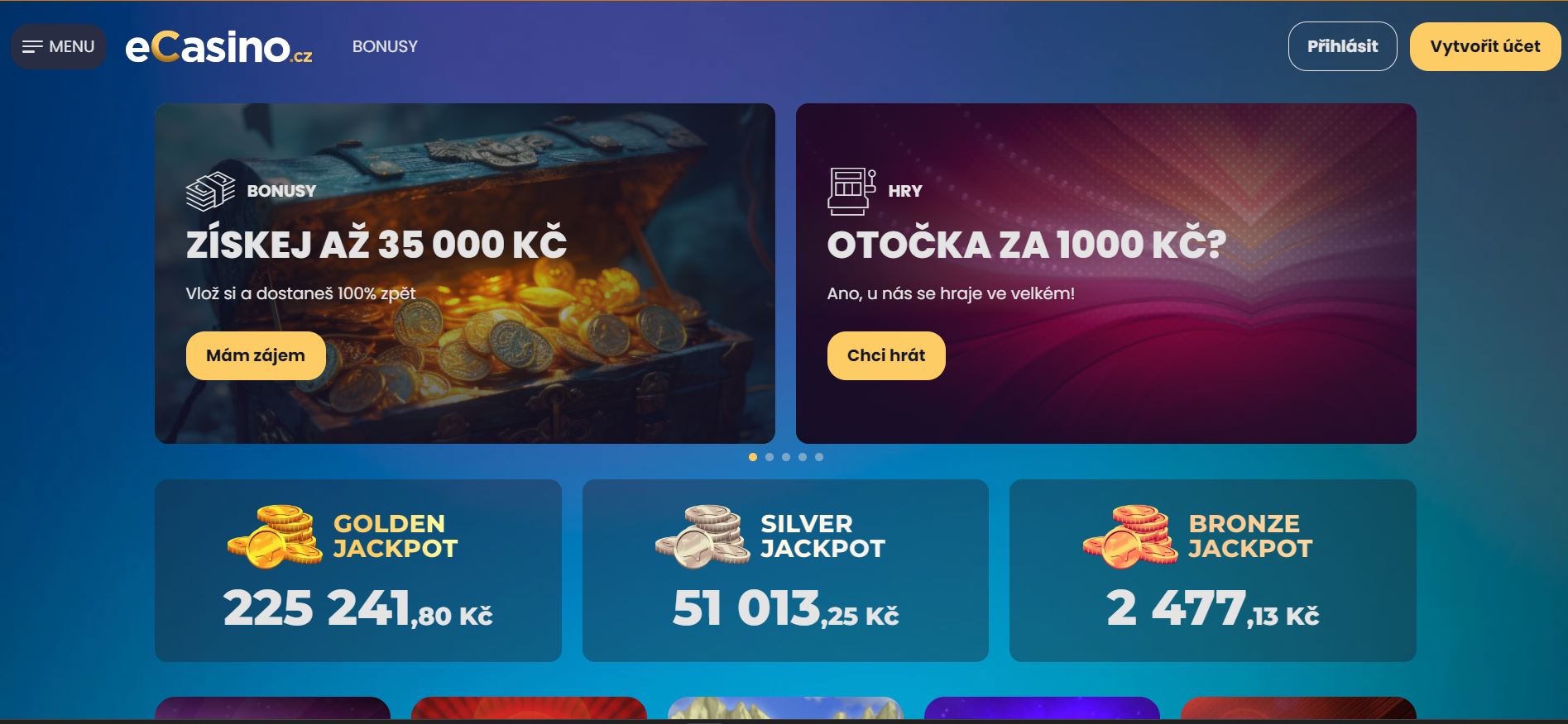 Hlavní strana eCasino