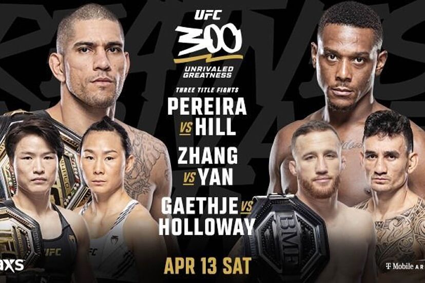 UFC 300: jubilejní šampionát v MMA!