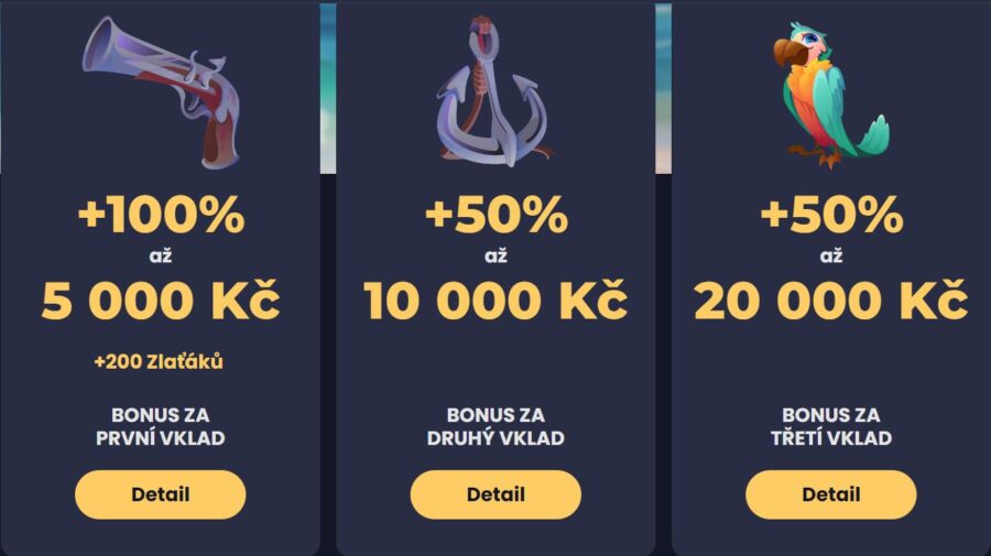 Registrace eCasino: podrobný návod krok za krokem 11 Vkladové bonusy