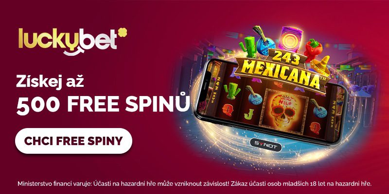 LuckyBet: bonusy pro týden 26.8. až 1.9.