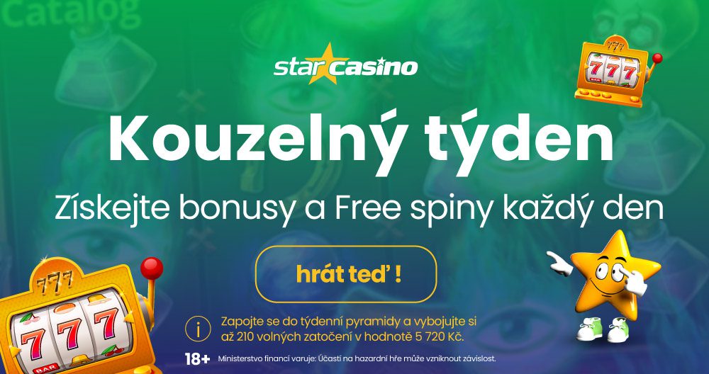 Star Casino: bonusy a promo akce 23. 9. až 29. 9.