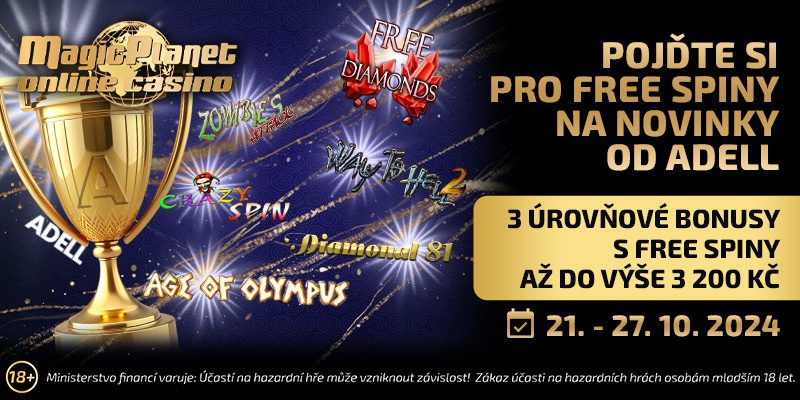 Magic Planet: bonusy pro týden 21.10. až 27.10.