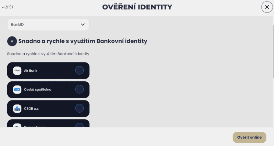 Registrace eCasino: podrobný návod krok za krokem 9 Registrace eCasino ověření identity