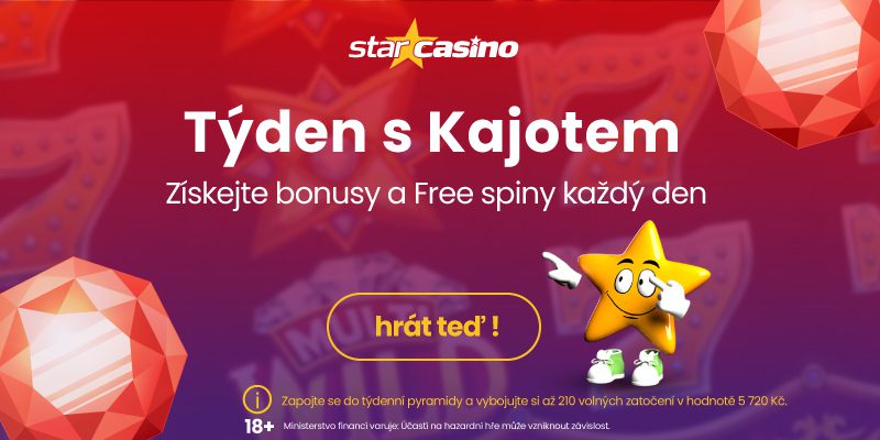 Star Casino: bonusy a promo akce 11. 11. až 17. 11.