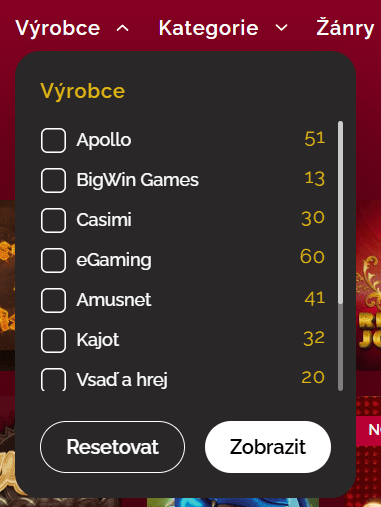 Luckybet web filtr