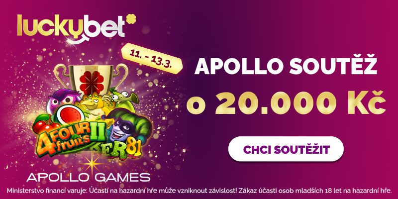 LuckyBet: bonusy pro týden 10. až 16.3.