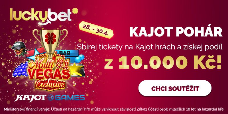 LuckyBet: bonusy pro týden 28.4. až 4.5.