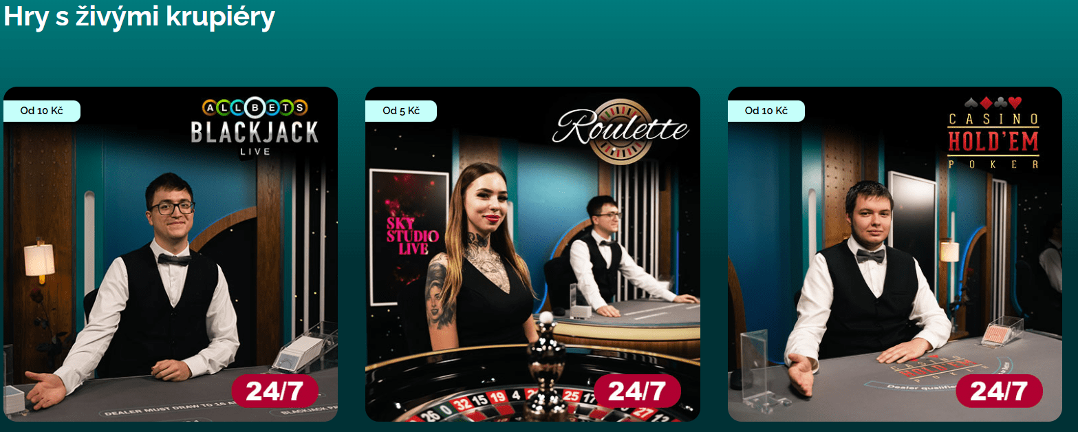 Live casino Luckybet