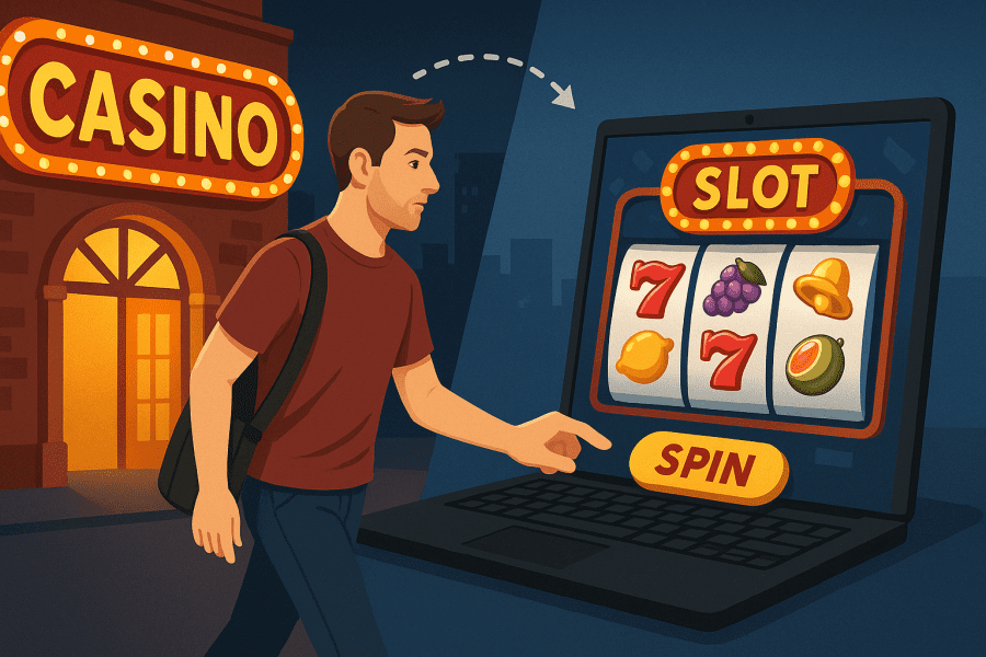 budoucnost online automatů hráč