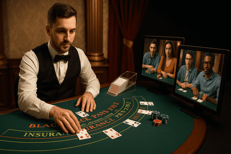 budoucnost online automatů live dealer