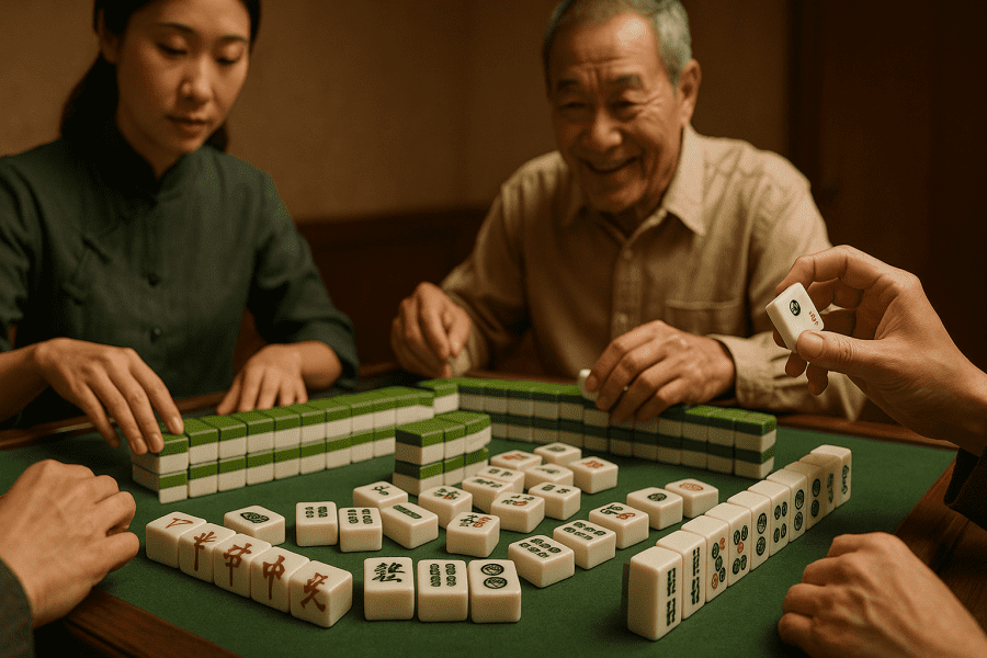 hazard ve světě mahjong