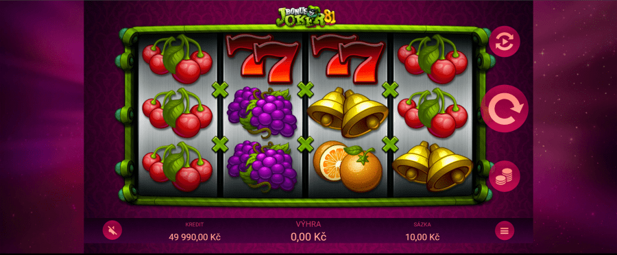 novinky v casinech bonus joker 81