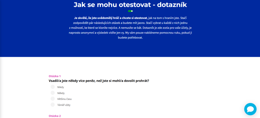 Závislost na hazardu: jak ji poznat a bojovat s ní? 4 závislost na hazardu dotazník