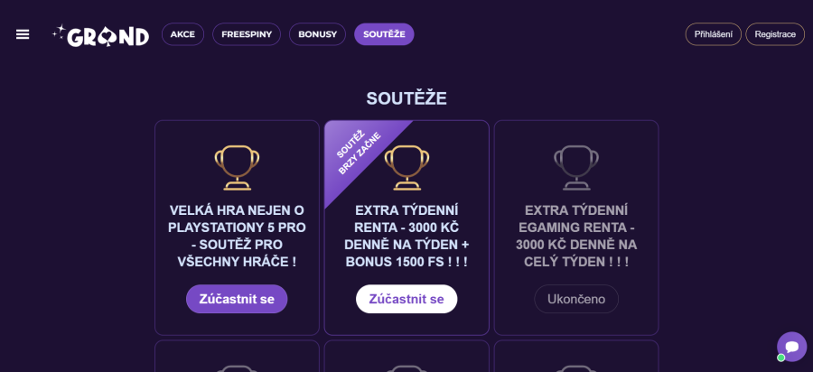 automatové turnaje grandwin