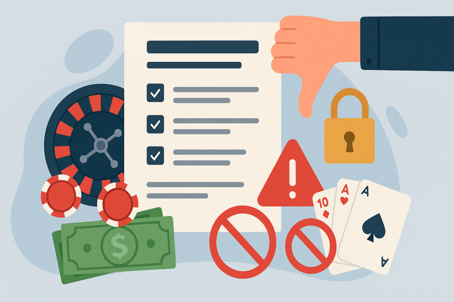 nováčci v casinech podmínky