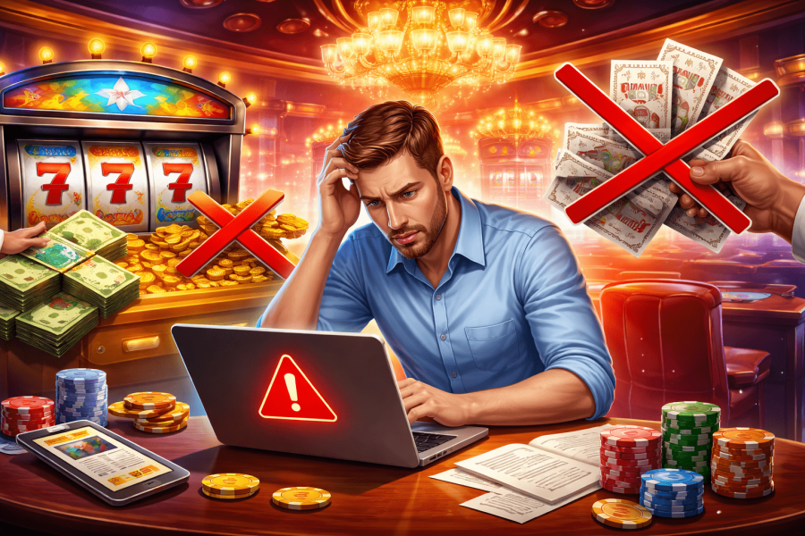 reklamace v casinu nahled