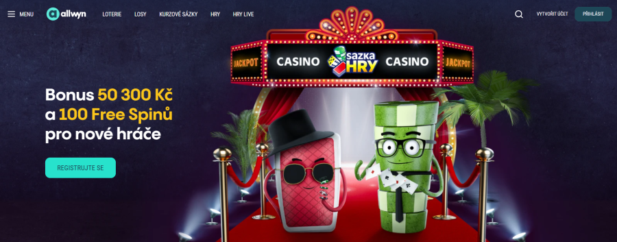 online casino sazka hry
